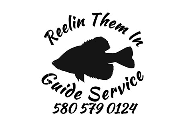 A black and white logo of a fish.